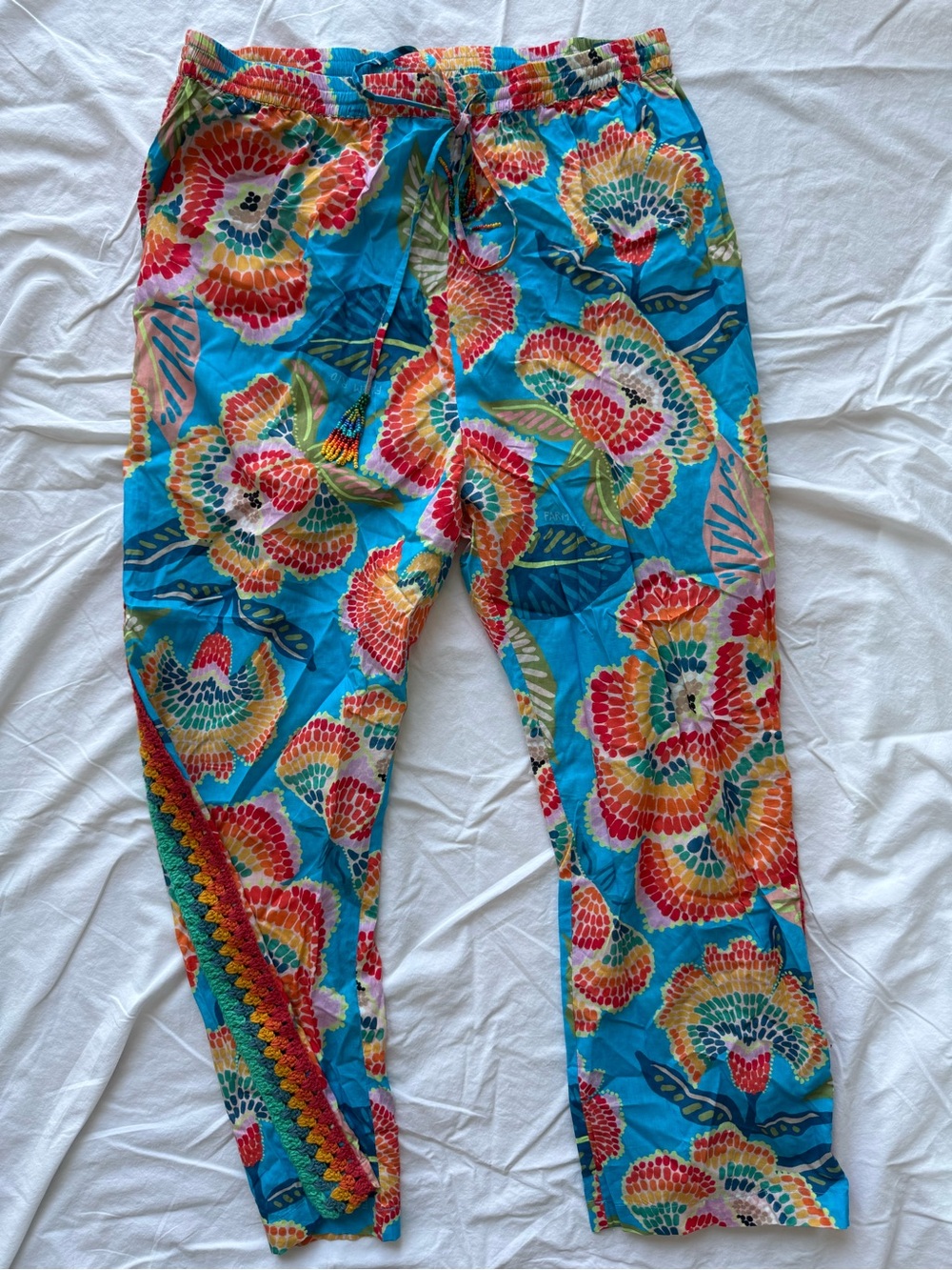 Farm Rio Crochet Trim Matching Set
Jacket (M) + Pants (L) - Picture 4 of 10